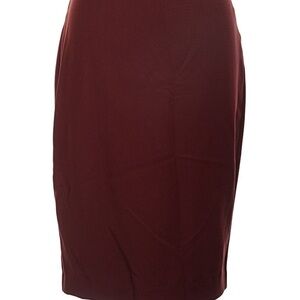 Express Classic Maroon Pencil Skirt size 4